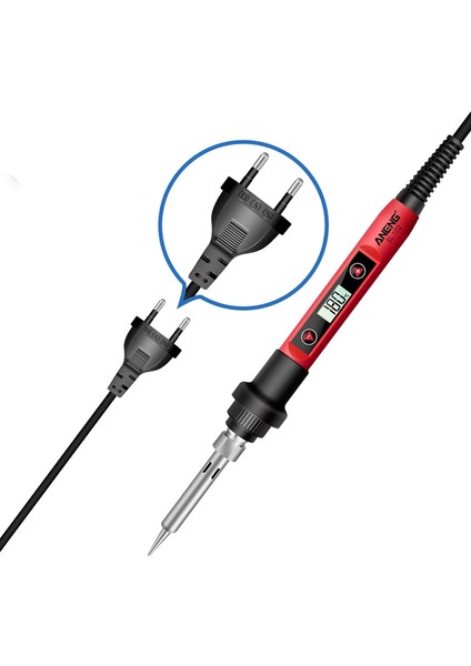 Aneng SL102 LED Dijital Sabit Sıcaklık Ayarlanabilir Elektrikli Havya 60 W Tamir Kaynak Aracı (Yurt Dışından) modelleri