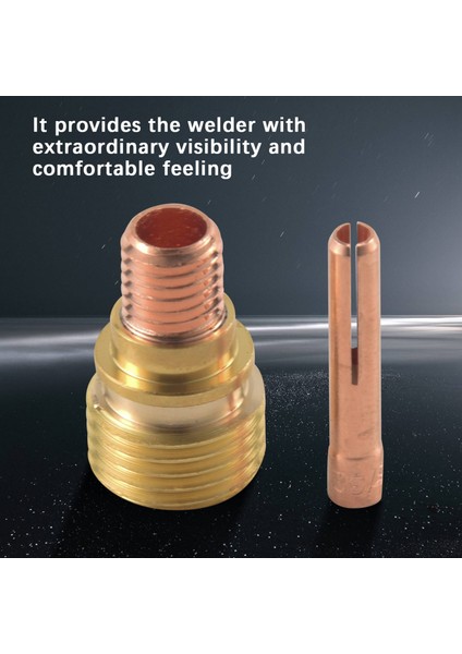 Adet/takım #12 Cam Bardak Seti Güdük Pensetler Gaz Lens Tig (Yurt Dışından) indirimleri