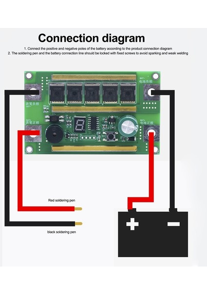 18650 Tam Otomatik Lityum Kaynak 12 V Taşınabilir Nokta Kaynak Makinesi Kontrol Panosu Dıy Tam Set Aksesuarları (Yurt Dışından) modelleri