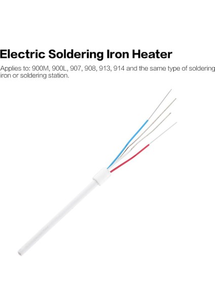 936A Için Demir Isıtıcı Elektrikli Havya Isıtma Elemanı Seramik Çekirdek - Beyaz (Yurt Dışından) fırsatları