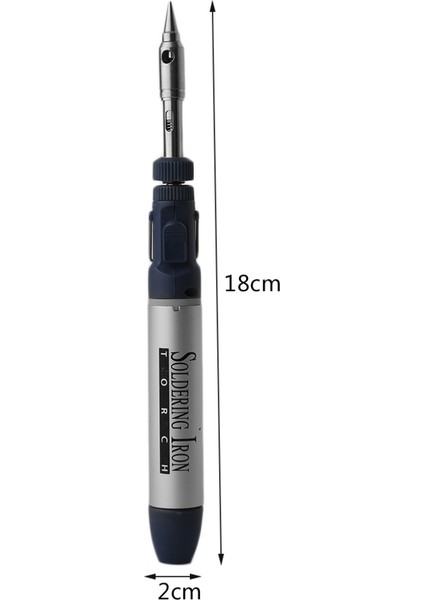 2 In 1 12ML Kalem Şekli Gaz Havya Aracı, Havya Kafası ile (Yurt Dışından) fırsatları