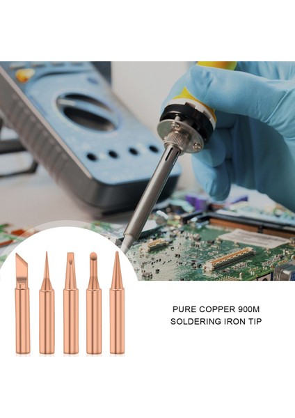 Adet/takım Havya Ipuçları Saf Bakır 900M-T Ucu Kurşunsuz Lehim Ipuçları (Yurt Dışından) fırsatları