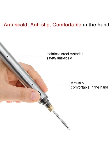 Taşınabilir USB Havya Seti 1600MAH Kablosuz Şarj Edilebilir Ed, Kablosuz Şarj Lehimleme Aracı (Yurt Dışından) fırsatları