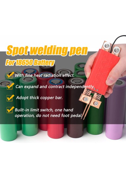 18650 Sarı Için Otomatik Entegre Tip Punta Kaynak Kalemi (Yurt Dışından) fiyatları