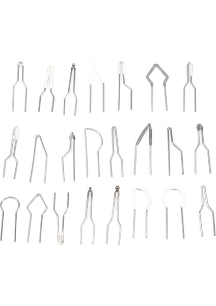 23 Adet Metal Yüksek Empedans Aksesuarları Isıtma Teli Pirografik Kiti (Yurt Dışından)