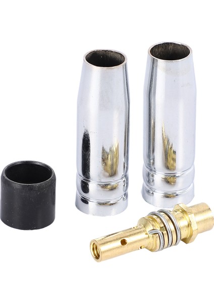 Adet/takım 15AK Mig/mag Kaynak Memesi Iletişim Ipuçları 0.8X25MM M6 Gaz Konektörü Tutucu Seti AD068+, Nokta Kaynakçı Sarf Malzemeleri (Yurt Dışından) fırsatları