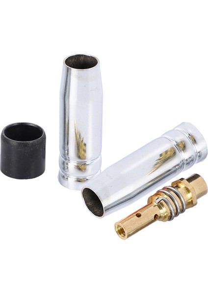 Adet/takım 15AK Mig/mag Kaynak Memesi Iletişim Ipuçları 0.8X25MM M6 Gaz Konektörü Tutucu Seti AD068+, Nokta Kaynakçı Sarf Malzemeleri (Yurt Dışından) indirimleri