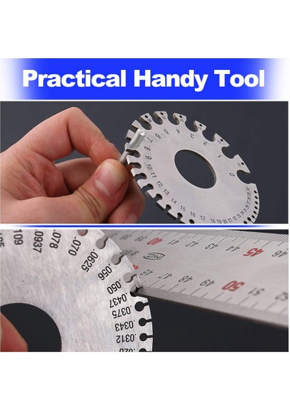 Kaynak Ölçer Seti Islak Film Tarak Tel Sac Kalınlığı Ölçer (Yurt Dışından) indirimleri