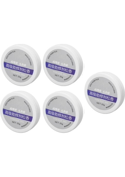 Hao Kan 5 Adet Lehim Akısı Rosin Elektronik Tamir Rework Için Yarı Katı Anti Oksidasyon Lehimleme Pastası (Yurt Dışından)