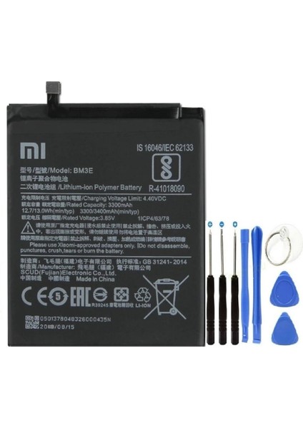 Xiaomi Mi 8 Pil Batarya + Tamir Seti BM3E 3400 Mah