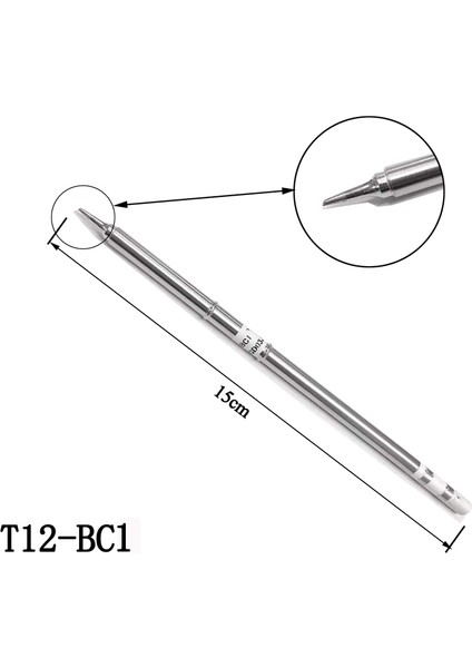 Hakko FX951 Bakon 950D Havya Istasyonu Için 5 Adet T12 Serisi Havya Uçları (Yurt Dışından) fırsatları