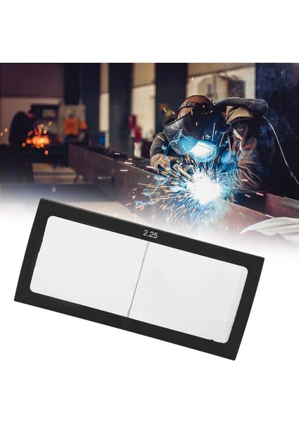 Ark Kaynağı Büyüteç Lens Kaynakçı Ekran Kask Cam Diyoptri 2.25 Parlama Önleyici Kaynak Maskesi Gözlük (Yurt Dışından) fiyatları