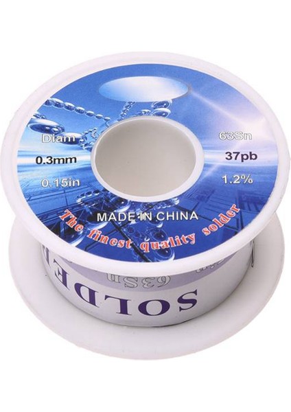 2x Katı Lehim 0.3mm Dia Akı Çekirdek %63 Kalay %37 Kurşun Uzun Tel Makara (Yurt Dışından) modelleri