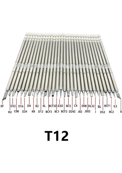 Yeni T12-I Bc2 Bc3 Ils J02 JL02 D24 T12 Serisi Hakko FX951 Dıy Lehimleme Istasyonu Kitleri Için Havya Ipuçları Değiştirin (Yurt Dışından) indirimleri