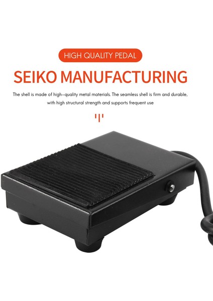 Punta Kaynak Anahtarı-1 x Metal Ayak Pedalı-Siyah (Yurt Dışından)