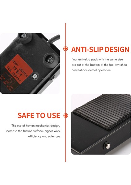 Punta Kaynak Anahtarı-1 x Metal Ayak Pedalı-Siyah (Yurt Dışından) modelleri