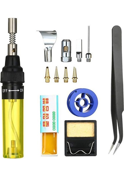 Gaz Kaynakçı Elektrikli Kaynak Aracı Gaz Havya Seti Kombinasyonu Kiti Dropship (Yurt Dışından) indirimleri