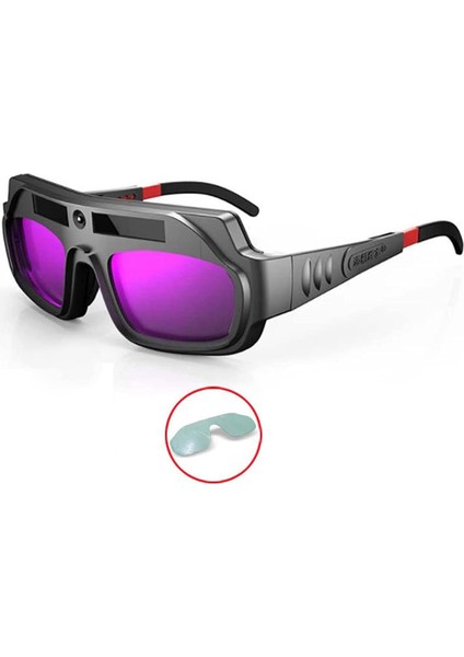 Kaynakçı Başlığı-1 x Kaynak Gözlüğü 10 x Koruyucu Film-Siyah (Yurt Dışından) fiyatları