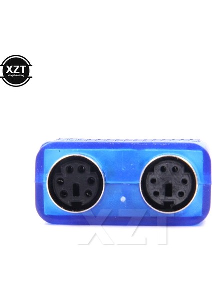 1 Adet USB Erkek Ps2 Dişi Kablo Adaptörü Dönüştürücü Bilgisayar Için Kullanın Klavye Fare Mavi Destek Windows 98 (Yurt Dışından)