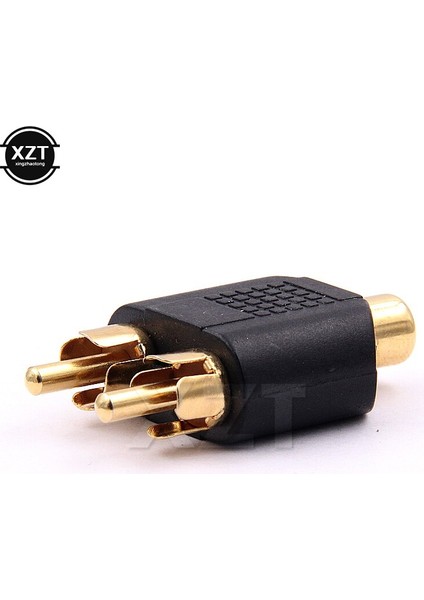 1 Adet Sıcak Satış 1 Rca Dişi 2 Rca Erkek Y Splitter Ses Adaptörü Dönüştürücü Konektörü (Yurt Dışından) modelleri