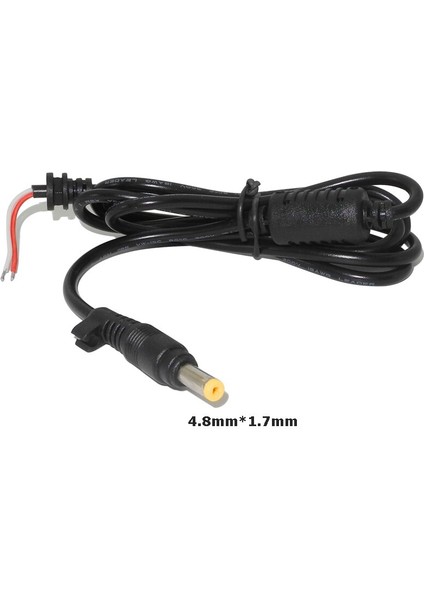 4.8x1.7mm Dc Güç Şarj Fiş Kablosu Sarı Konektörü Hp 510 530 550 620 625 Dizüstü Bilgisayar Adaptörü Şarj Cihazı Dc Konektörü (Yurt Dışından)