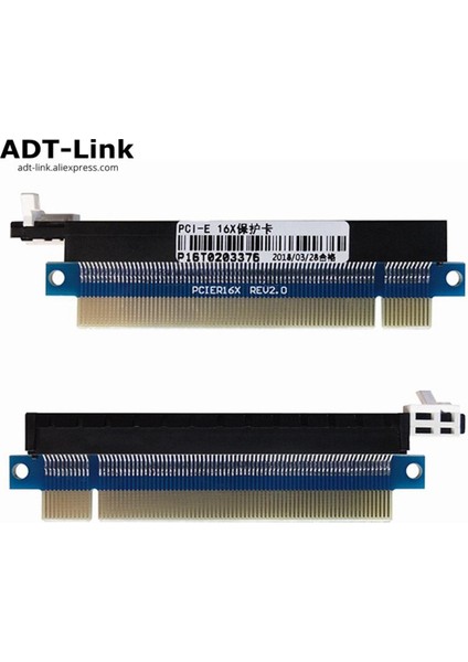 Yeni Pcı-E Express 164PIN 16X Erkek - Kadın Yükseltici Genişletilmiş Kart Adaptörü 1u 2u 3u Ipc Için Genişletilmiş Koruma Testi Dıp Yuvası (Yurt Dışından)