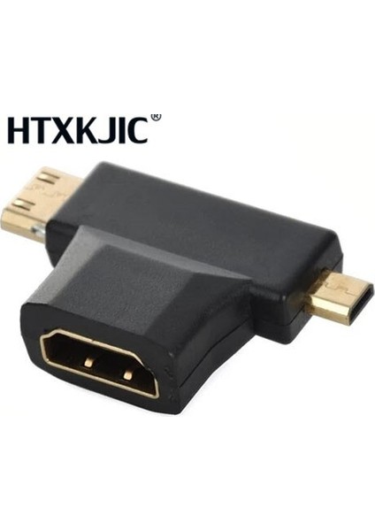 5 Adet/takım 1080 P HDMI Adaptör Seti HDMI Dişi Mini Mikro HDMI Erkek Uzatma Adaptörü Dönüştürücü 90 Derece 270 3D Tv LCD Hdtv (Yurt Dışından)