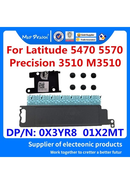 Yeni Orijinal M.2 Braketi Çerçeve Desteği Kapak Vidaları ile Dell Latitude E5470 5570 Precision 3510 0X3YR8 X3YR8 01X2MT 1X2MT (Yurt Dışından) fiyatları
