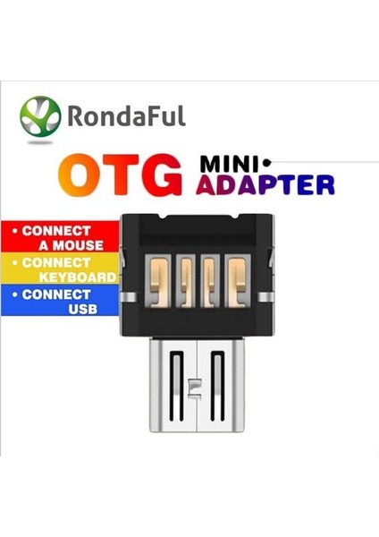 3 Adet/mini Mikro USB Otg Kablosu Samsung Htc Xiaomi Huawei Sony Lg Android Otg Kart Okuyucu Mikro USB Otg Adaptörü (Yurt Dışından)