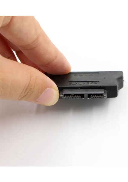 Slimline Sata Adaptörü Seri Ata 7+15 22PIN Erkek - Slim 7+6 13PIN Dişi Adaptör (Yurt Dışından)