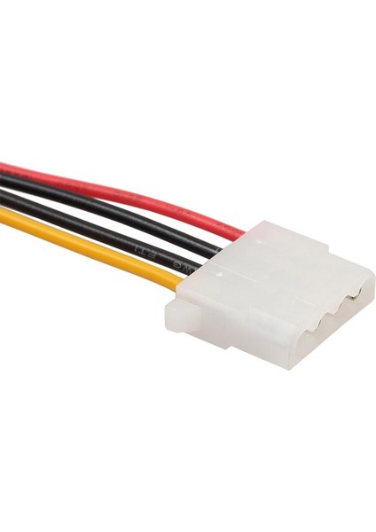 1 Adet Ide 4-Pin Erkek - Ide 4-Pin Dişi Uzatma Güç Kablosu 18 cm (Yurt Dışından)