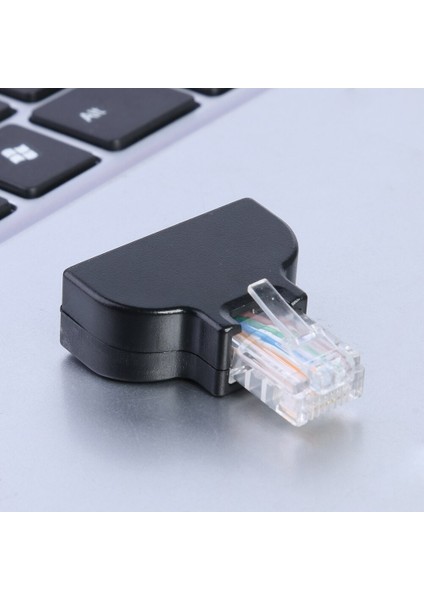RJ45 Erkek Fiş 8 Pin Av Vidalı Konnektör Adaptörü Için Cat7 Cat6 Cat5 Cctv Dvr Ethernet Ağ Lan Adaptörü Kartı (Yurt Dışından)