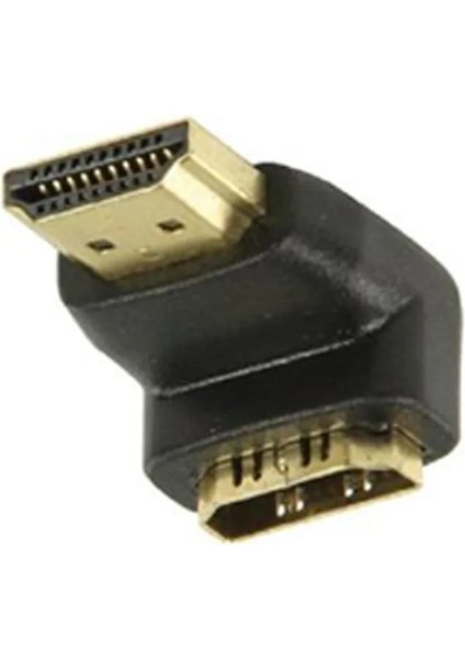 HDMI Erkek Dişi Konnektör Adaptörü 270/90 Derece Altın Kaplama Sağ Açı Sata USB Pci-E Yükseltici DVI D VGA Kablosu Pcie Yükseltici (Yurt Dışından)