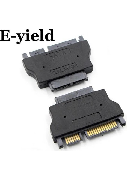 Slimline Sata Adaptörü Seri Ata 7+15 22PIN Erkek - Slim 7+6 13PIN Dişi Adaptör (Yurt Dışından)