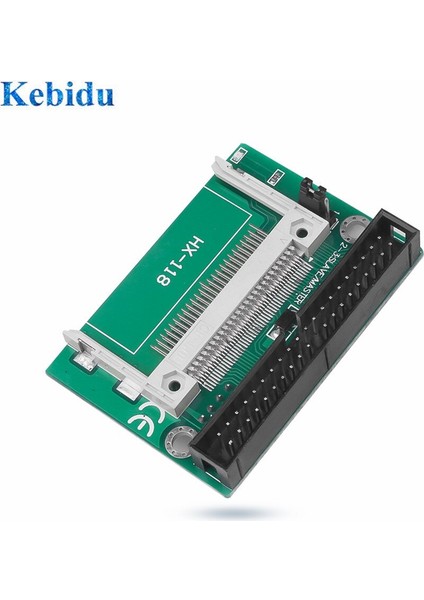 Kebidu 3.5 '' Cf Ide 40 Pin Dönüştürücü Adaptör Kompakt Flash Erkek Konnektör HDD Sabit Disk Dönüştürücü Erkek Konnektör (Yurt Dışından)