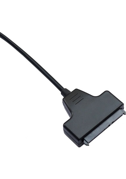 Sata SSD ve HDD Için USB 2.0 Ila 2,5 Inç HDD 7 + 15PIN Sata Sabit Sürücü Kablosu Adaptörü (Yurt Dışından)