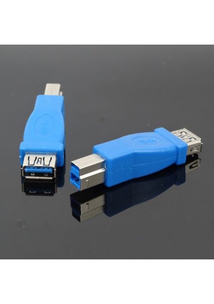 Ult-En Iyi USB 3.0 A Dişi B Erkek Yazıcı Adaptör Konnektörü Yazıcı Tarayıcı Için Usb3.0 Yazdırma Dönüştürücü Mavi Renk (Yurt Dışından) modelleri