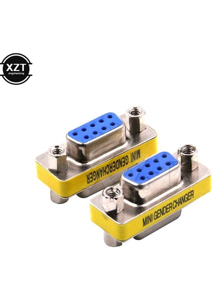 1 Adet Db9 Seri Port Dönüştürme Kafası VGA Adaptör Konektöründe 9 Delik RS232 Yüksek Kalite (Yurt Dışından) fiyatları
