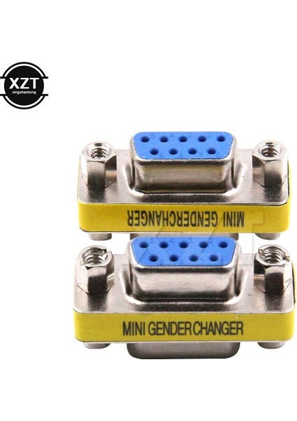 1 Adet Db9 Seri Port Dönüştürme Kafası VGA Adaptör Konektöründe 9 Delik RS232 Yüksek Kalite (Yurt Dışından) modelleri