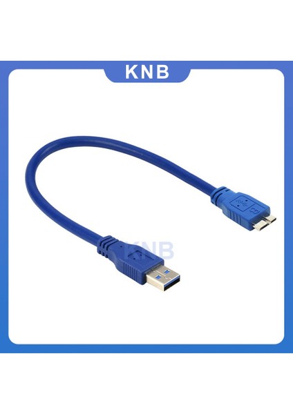Mobil Taşınabilir Harici Sabit Disk HDD Kablosu Için USB 3.0 - Mikro B Kablo Kablosu (Yurt Dışından)