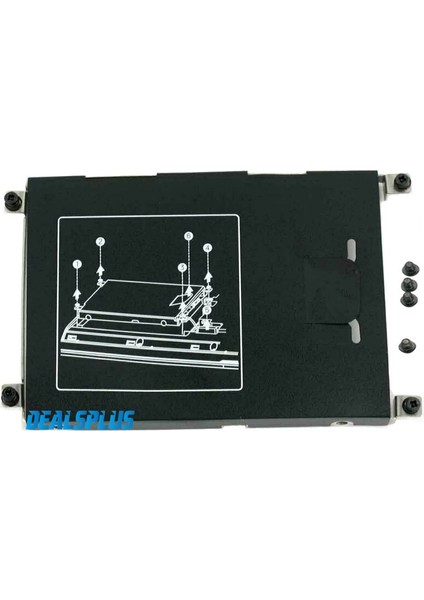Yeni HDD Sabit Disk Sürücüsü Caddy Braketi + Vidalar Hp Probook 640 645 650 655 G1 738395001 (Yurt Dışından)
