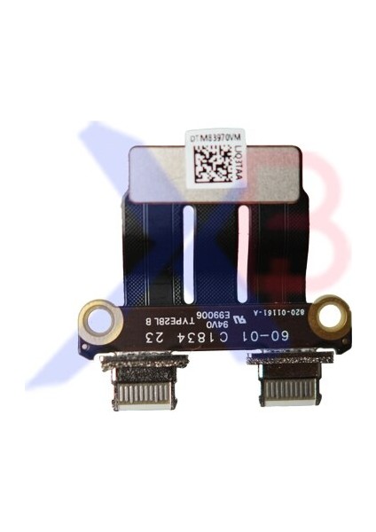 Yeni 821-01646-A 02 Macbook Pro Retina A1989 A1990 Tip-C Usb-C Şarj Dc-In Dc Güç Jakı Kurulu Konektörü 820-01161-A (Yurt Dışından)