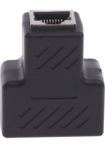 Yeni 1 Ila 2 Lan Ethernet Ağı RJ45 Splitter Genişletici Fiş Adaptörü Konnektörü Tee Kafa RJ45 Ağ Adaptörü (Yurt Dışından) fırsatları