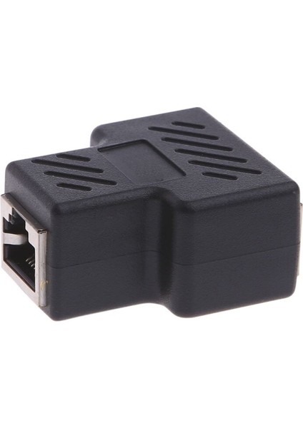 Yeni 1 Ila 2 Lan Ethernet Ağı RJ45 Splitter Genişletici Fiş Adaptörü Konnektörü Tee Kafa RJ45 Ağ Adaptörü (Yurt Dışından) indirimleri