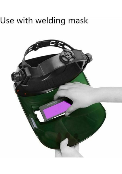 Zoroom 2 Adet Güneş Otomatik Kararan Kaynak Kask Gözler Lens Gölge Gözlüğü Kaynakçı Gözlük (Yurt Dışından)