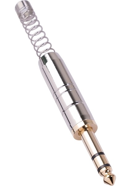 Dıy 6.35MM Ses Kablosu Için 6.35MM Çift Kanallı Kaynak Fişi, -2 Adet (Yurt Dışından) fırsatları