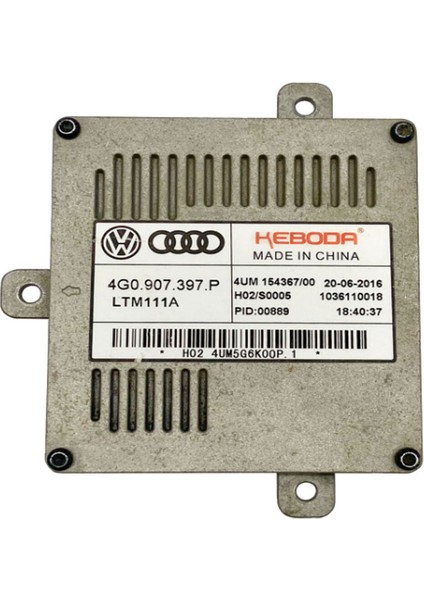 Audi A1 2015-2018 LED Zenon Xenon Far Beyni 4G0907397P