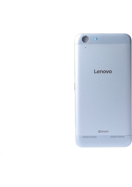 Lenovo K5 A6020A41 Arka Kapak Servis - Gümüş Gri