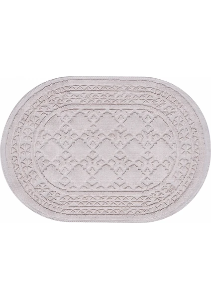 Kaşmir Halı Kaşmir Home Tormod Ekru Oval 60X90 cm