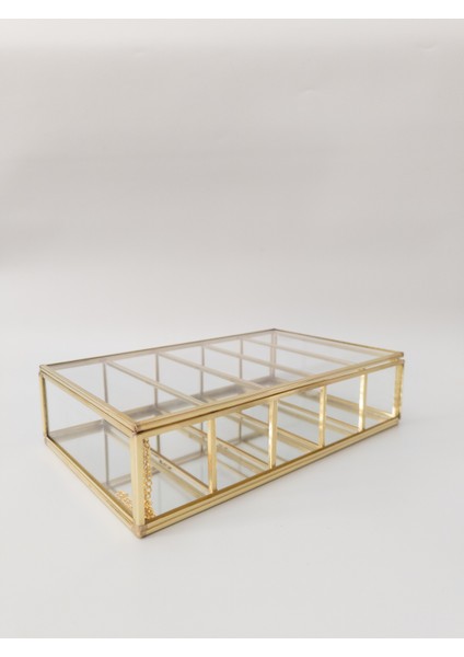 Pirinç Cam Gold Çikolata Nişan Aksesuar Kutusu modelleri